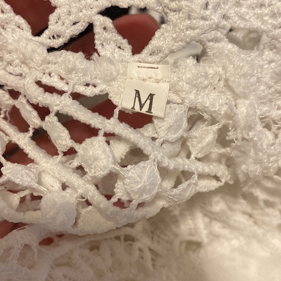 NWOT Lace Peplum Top - Picture 4 of 5